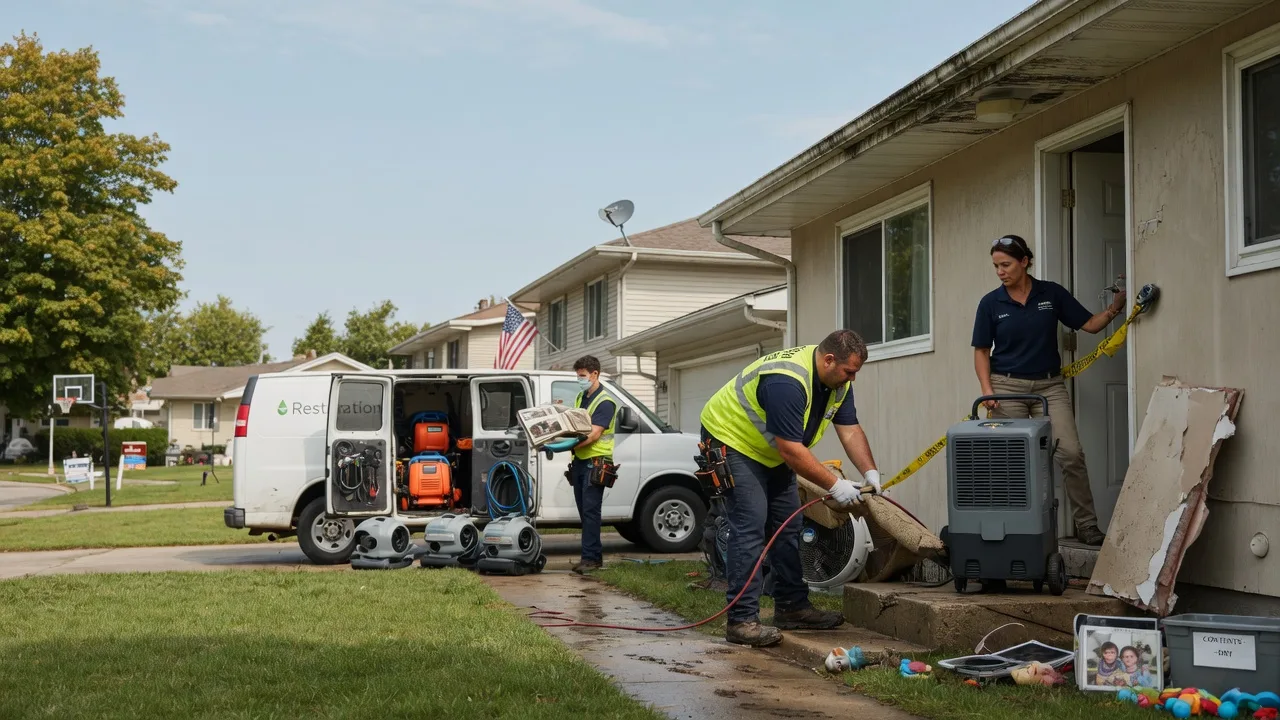 Water Damage Restoration in Mount Pleasant, TN near me